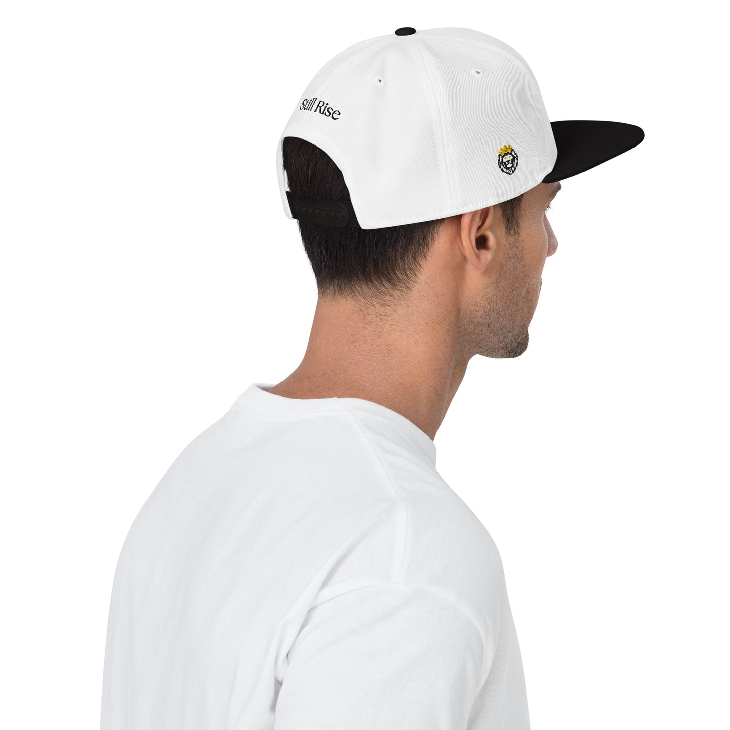 THSR Black & Gold SR Classic Fit Snapback - White